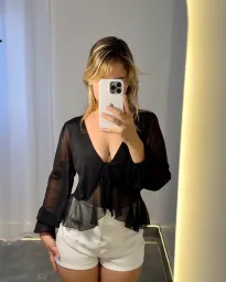 Blusa Tiana em tule 2